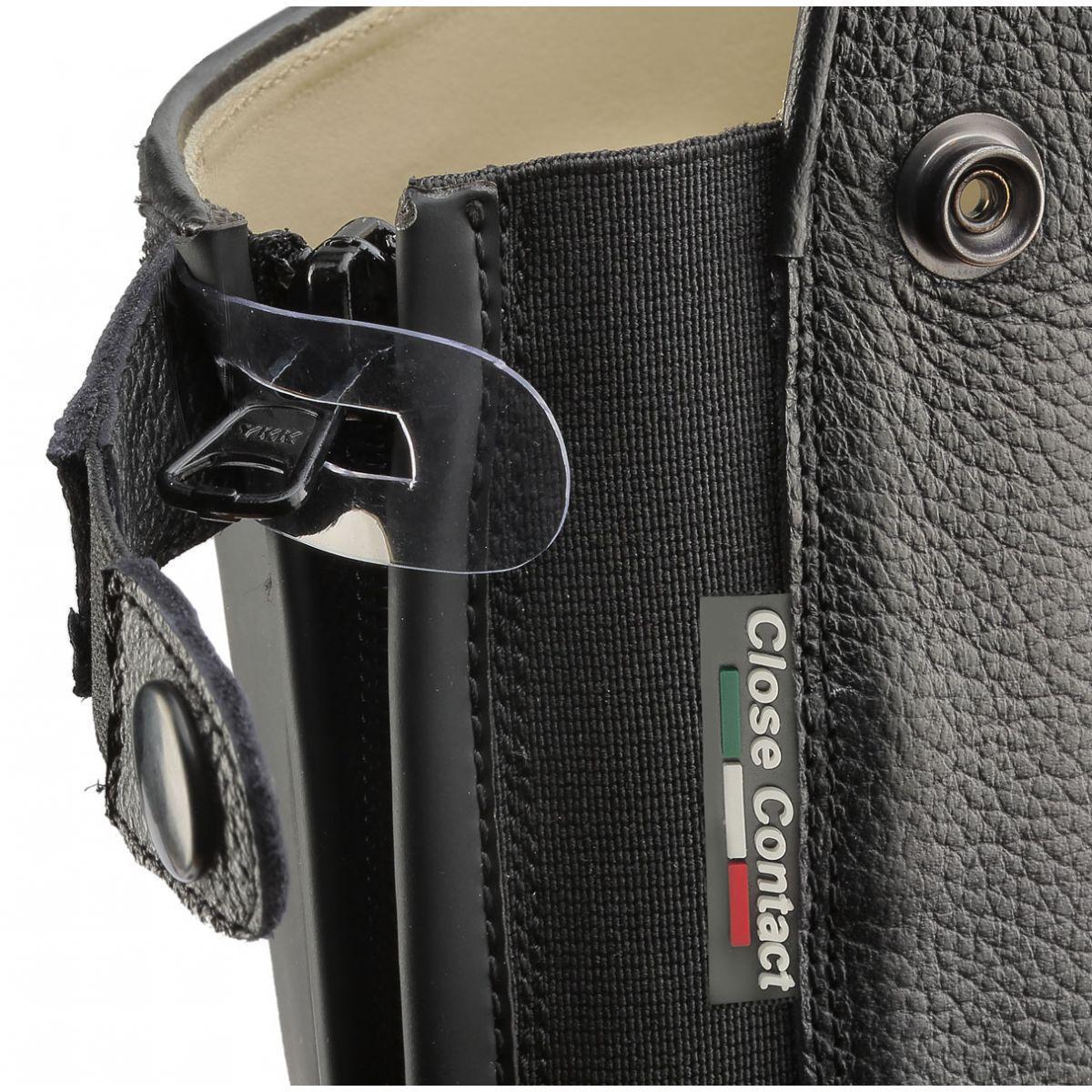 Tattini Bottes Breton Close Contact Noir - SHOPHORSE