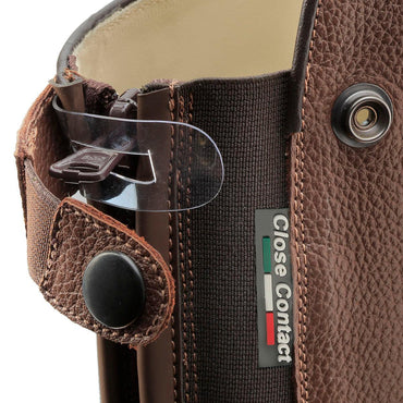 Tattini Bottes Breton Close Contact Marron - SHOPHORSE