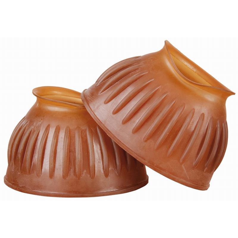 TdeT Cloches Caoutchouc Fermees Naturel - SHOP HORSE