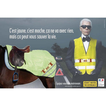 TdeT Couvre Reins Réfléchissant - SHOP HORSE