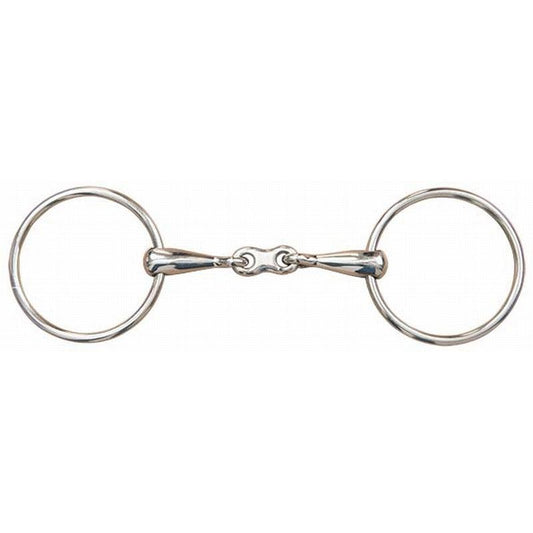 TdeT Mors 2 Anneaux Plein Double Brisure - SHOP HORSE