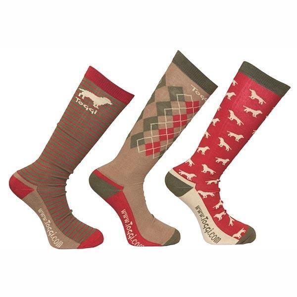 Toggi Chaussettes Hambleton, Hommes (3) - SHOP HORSE
