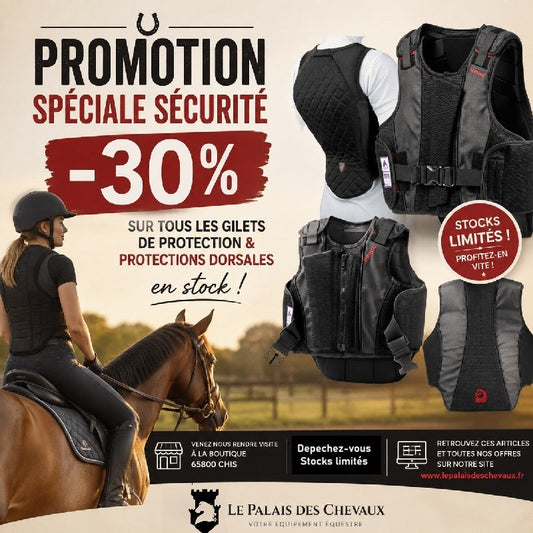 Promotion Gilets de Protection Cavalier