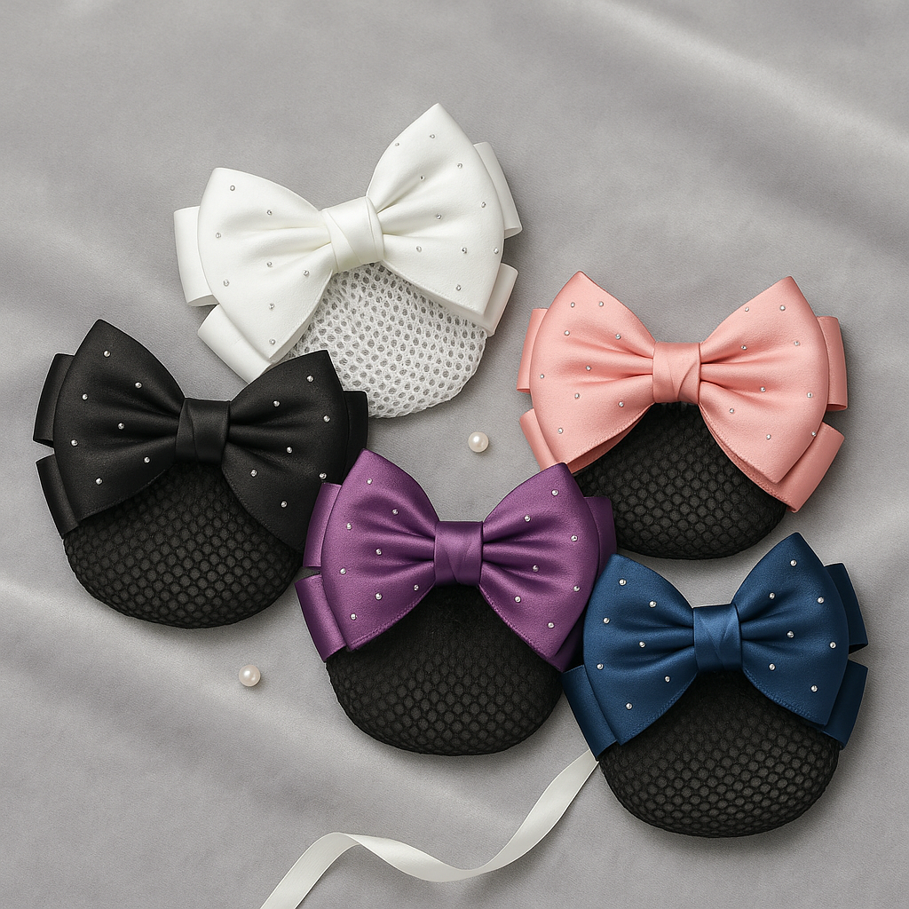 Résilles Nœud Satin & Strass