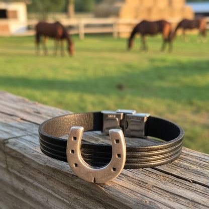 Bracelets en Cuir Véritable 10mm – Collection Equestre & Fantaisie