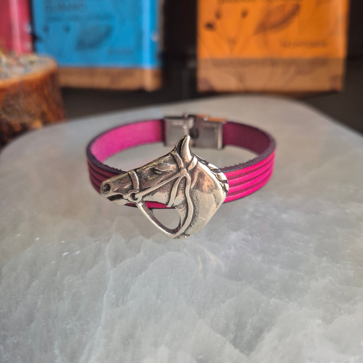 Bracelets en Cuir Véritable 10mm – Collection Equestre & Fantaisie