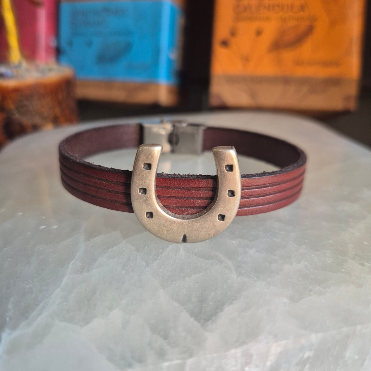 Bracelets en Cuir Véritable 10mm – Collection Equestre & Fantaisie