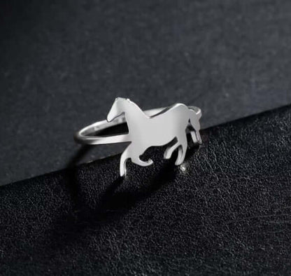 Bague Cheval en Inox