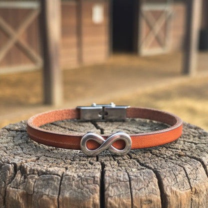 Bracelets en Cuir Véritable 5mm – Collection Equestre