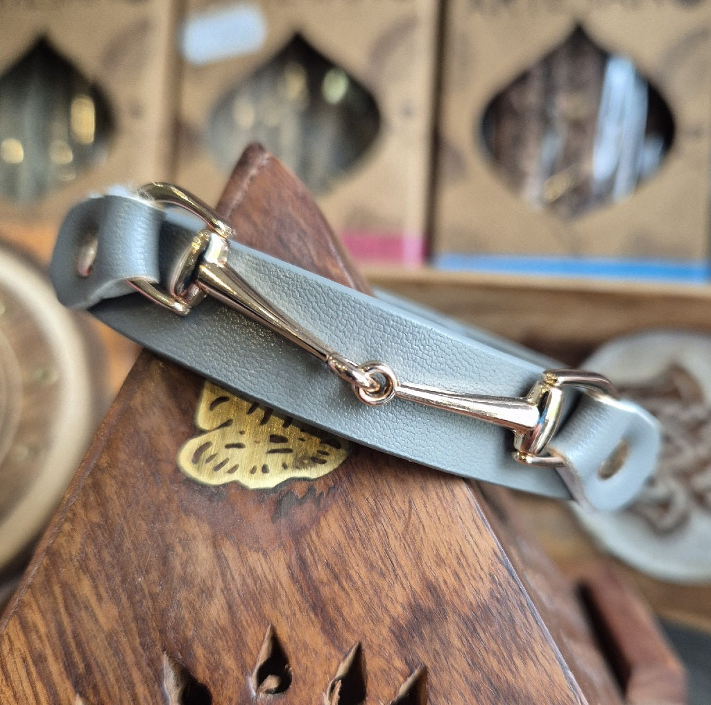 Bracelet Mors en Cuir