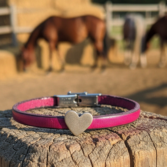 Bracelets en Cuir Véritable 5mm – Collection Equestre