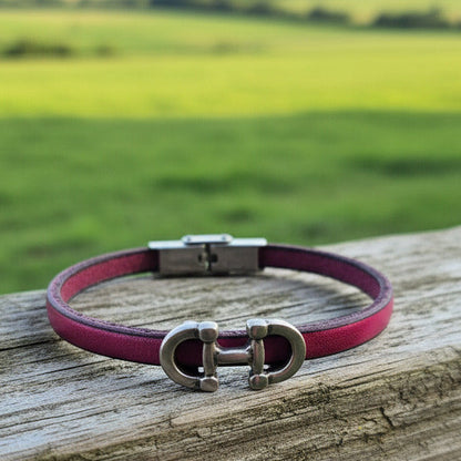 Bracelets en Cuir Véritable 5mm – Collection Equestre