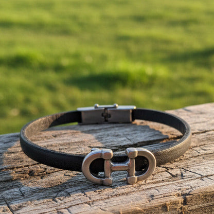 Bracelets en Cuir Véritable 5mm – Collection Equestre