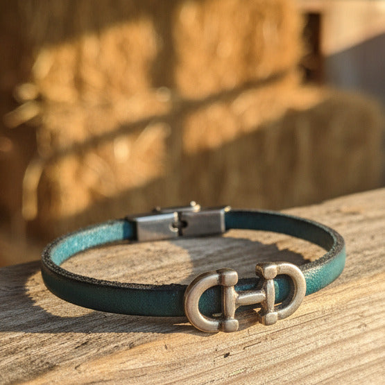 Bracelets en Cuir Véritable 5mm – Collection Equestre