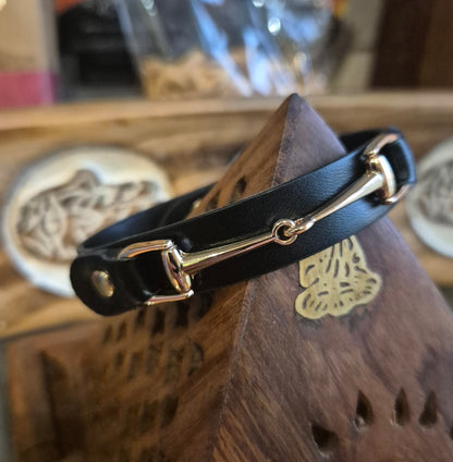Bracelet Mors en Cuir