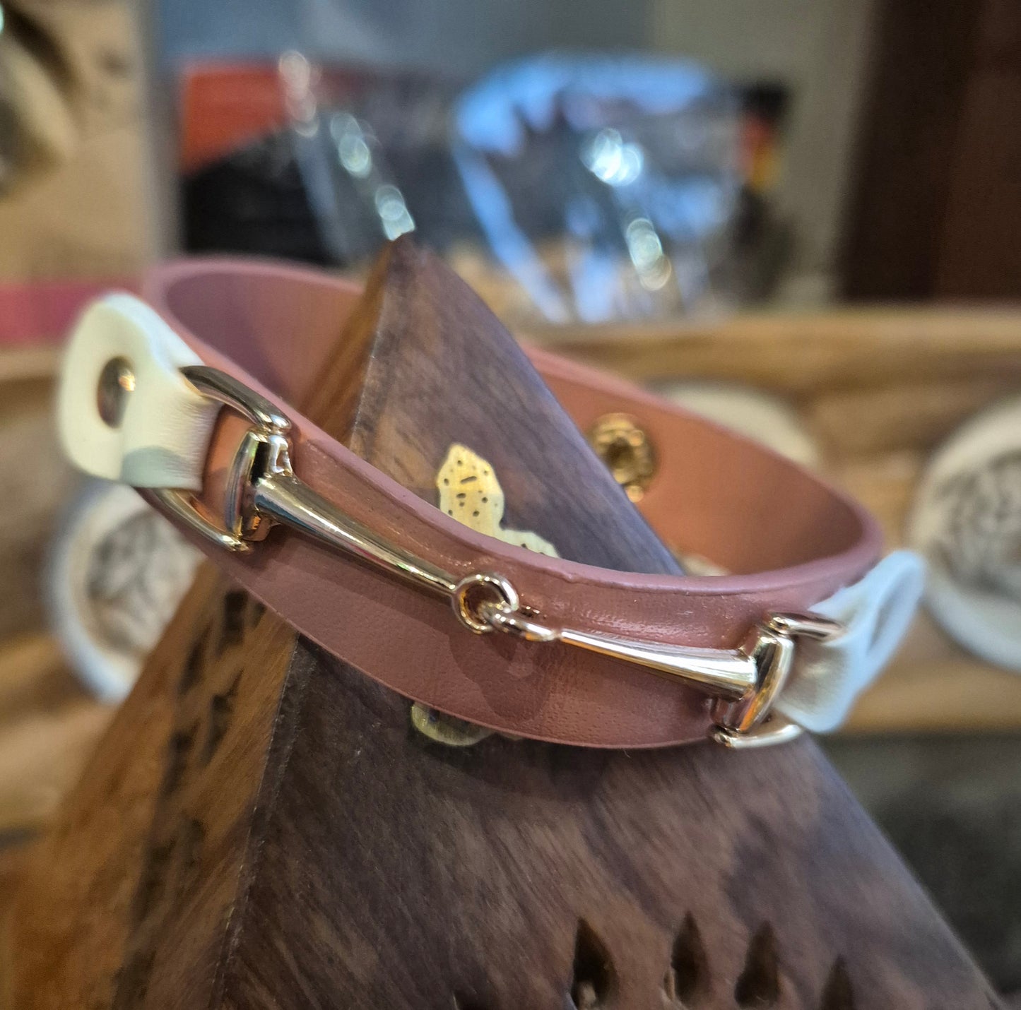 Bracelet Mors en Cuir