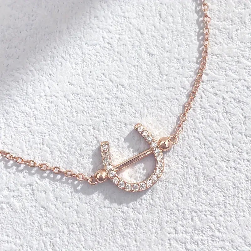 Bracelet Cheval Fer a Cheval en Argent S925