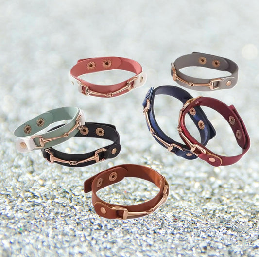 Bracelet Mors en Cuir