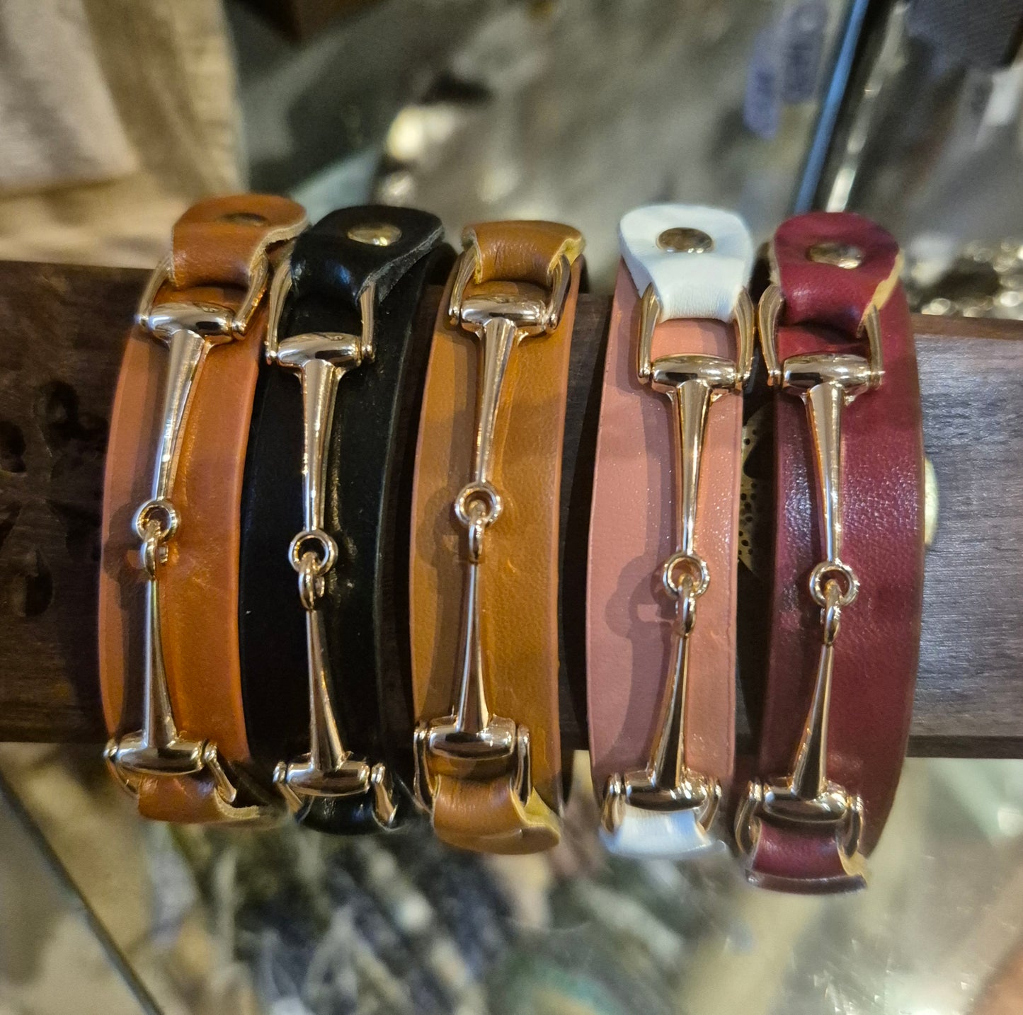 Bracelet Mors en Cuir