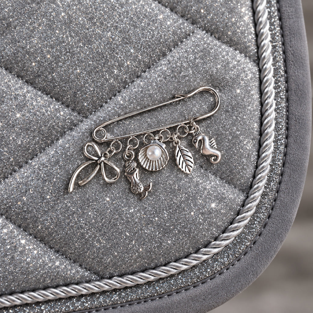 Broches a Tapis Argenté 5 Charms