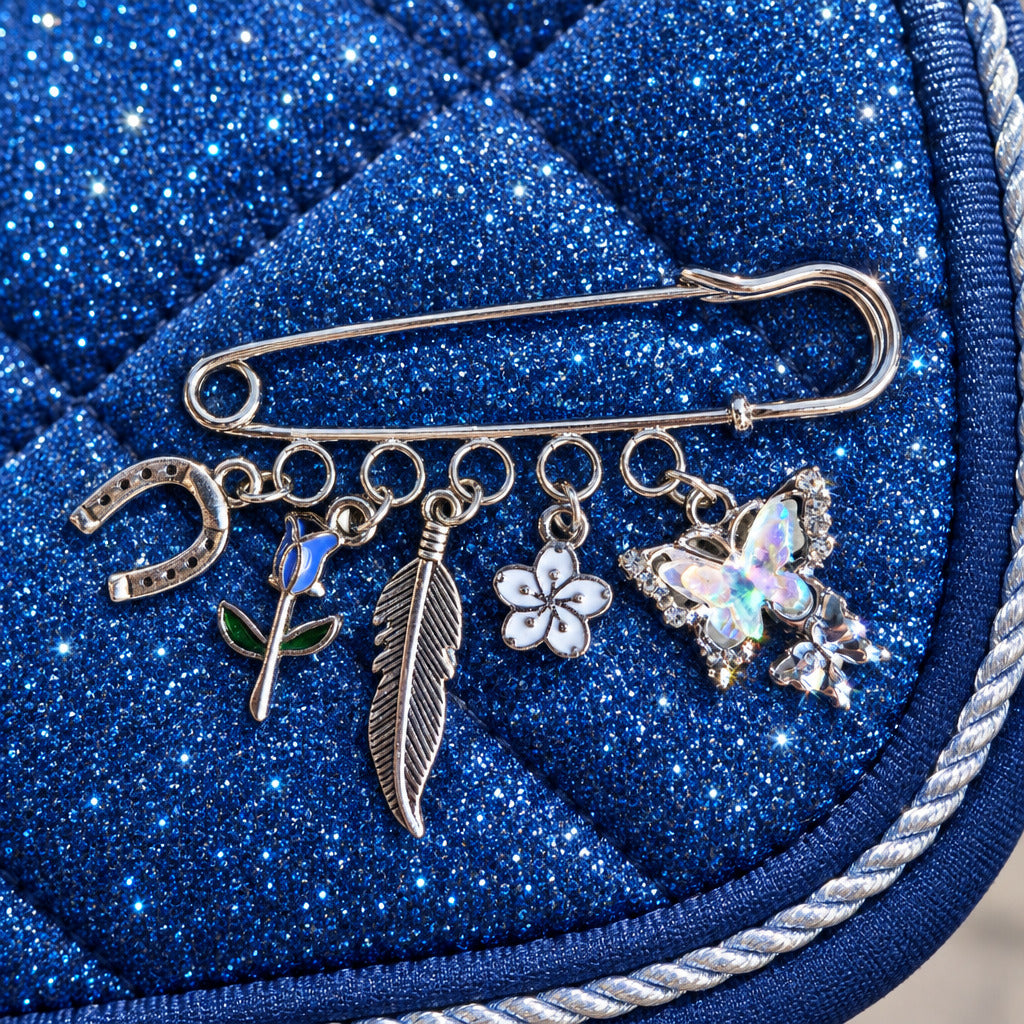 Broches a Tapis Argenté 5 Charms