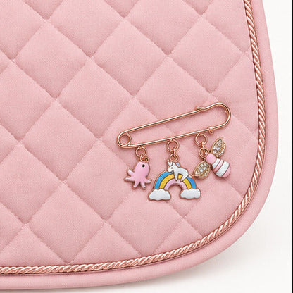Broches a Tapis Or Rose