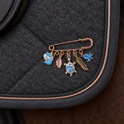 Broches a Tapis Or Rose