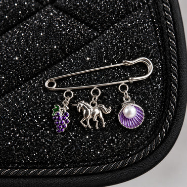 Broches a Tapis Argenté 3 Charms
