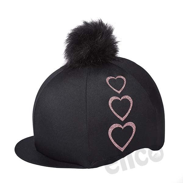 Capz Toque Trois Cœurs Or Rose - SHOPHORSE