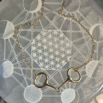 Collier Mors a Cheval en Argent