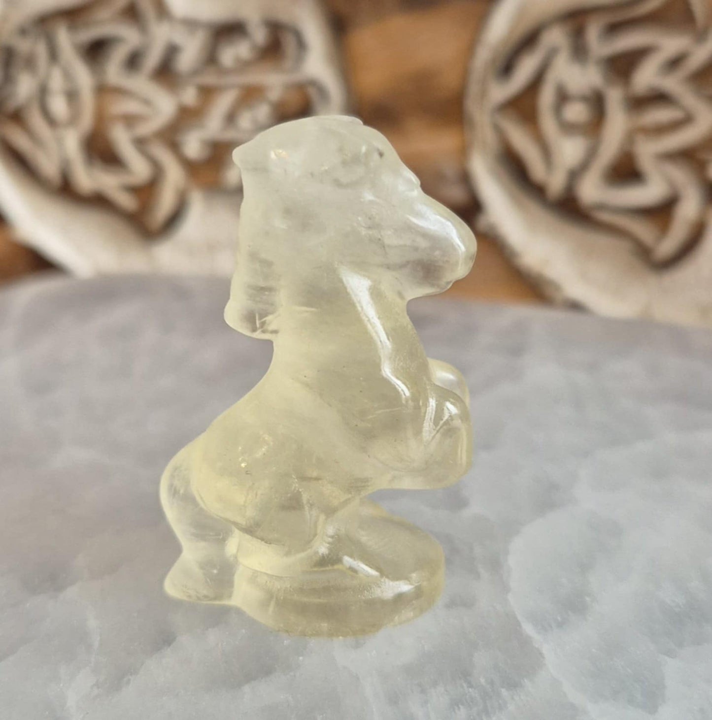 Figurine Cheval en Pierre Naturelle