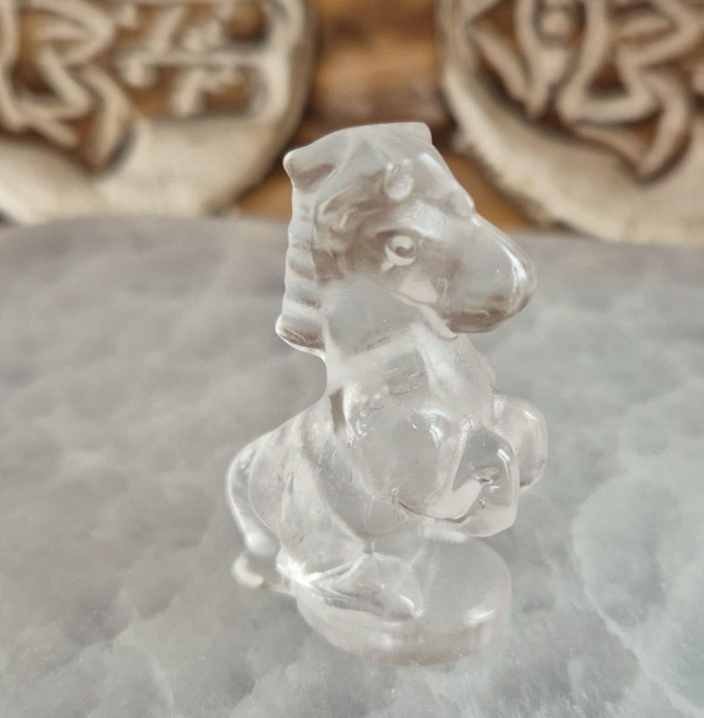 Figurine Cheval en Pierre Naturelle