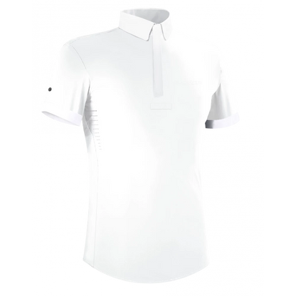 Flags&Cup Polo de concours WAKO Blanc