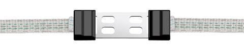 Litzclip Connecteur Ruban Inox - SHOPHORSE