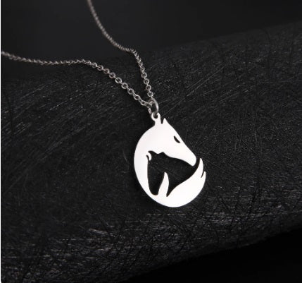 Pendentif 2 Tetes des Chevaux