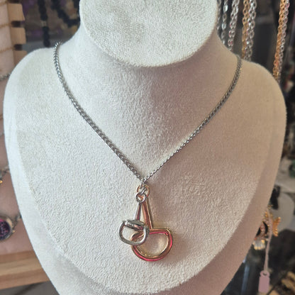 Collier 2 Mors a Cheval Inox