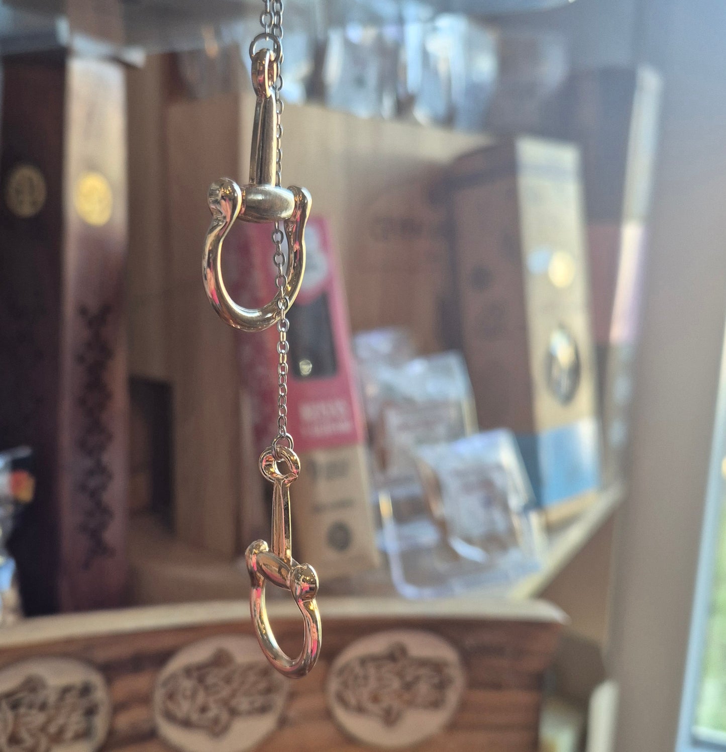 Collier 2 Mors a Cheval Lariat Inox