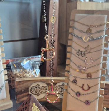 Collier 2 Mors a Cheval Lariat Inox