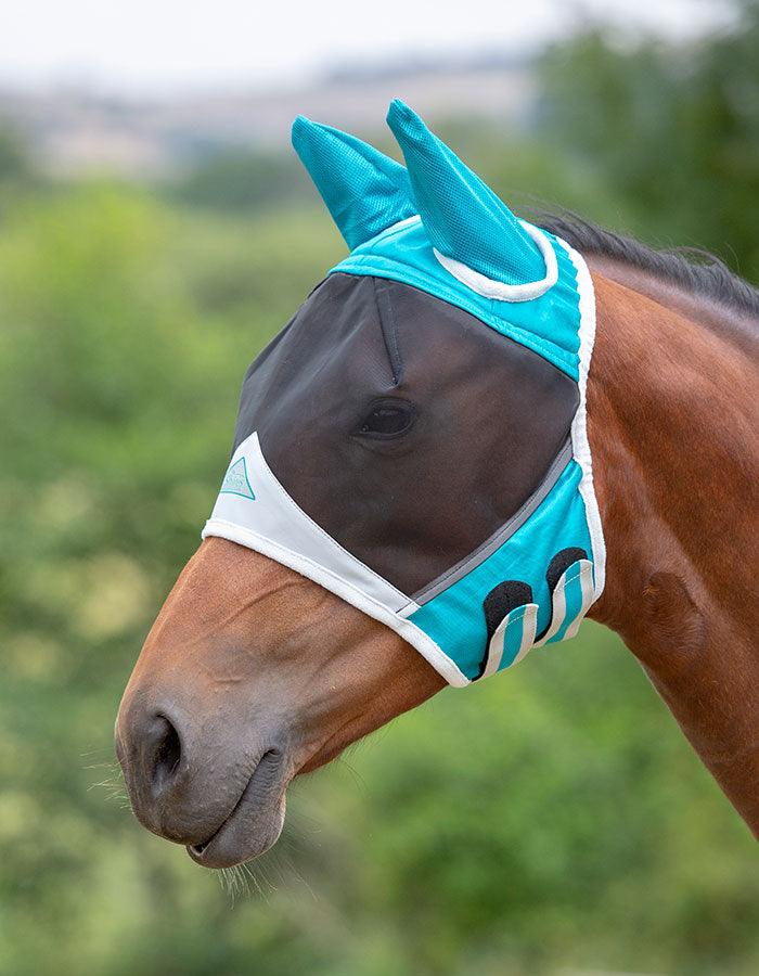 Shires Masque Anti mouches avec oreilles - SHOP HORSE