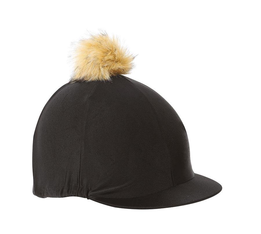 Shires Toque en Lycra avec PomPom - SHOP HORSE