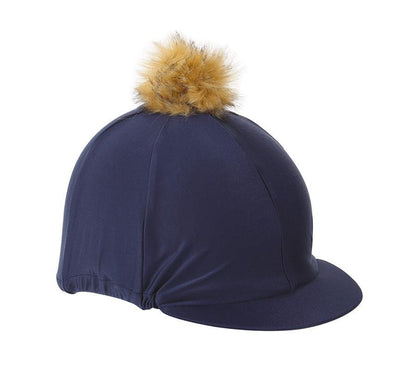 Shires Toque en Lycra avec PomPom - SHOP HORSE