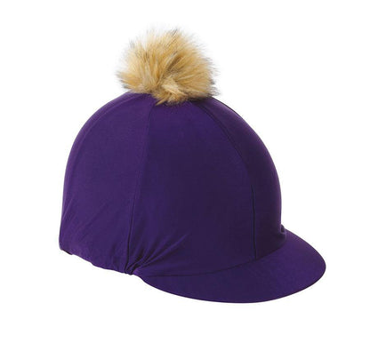 Shires Toque en Lycra avec PomPom - SHOP HORSE