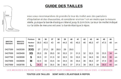 Tattini Bottes Breton Close Contact Noir - SHOPHORSE