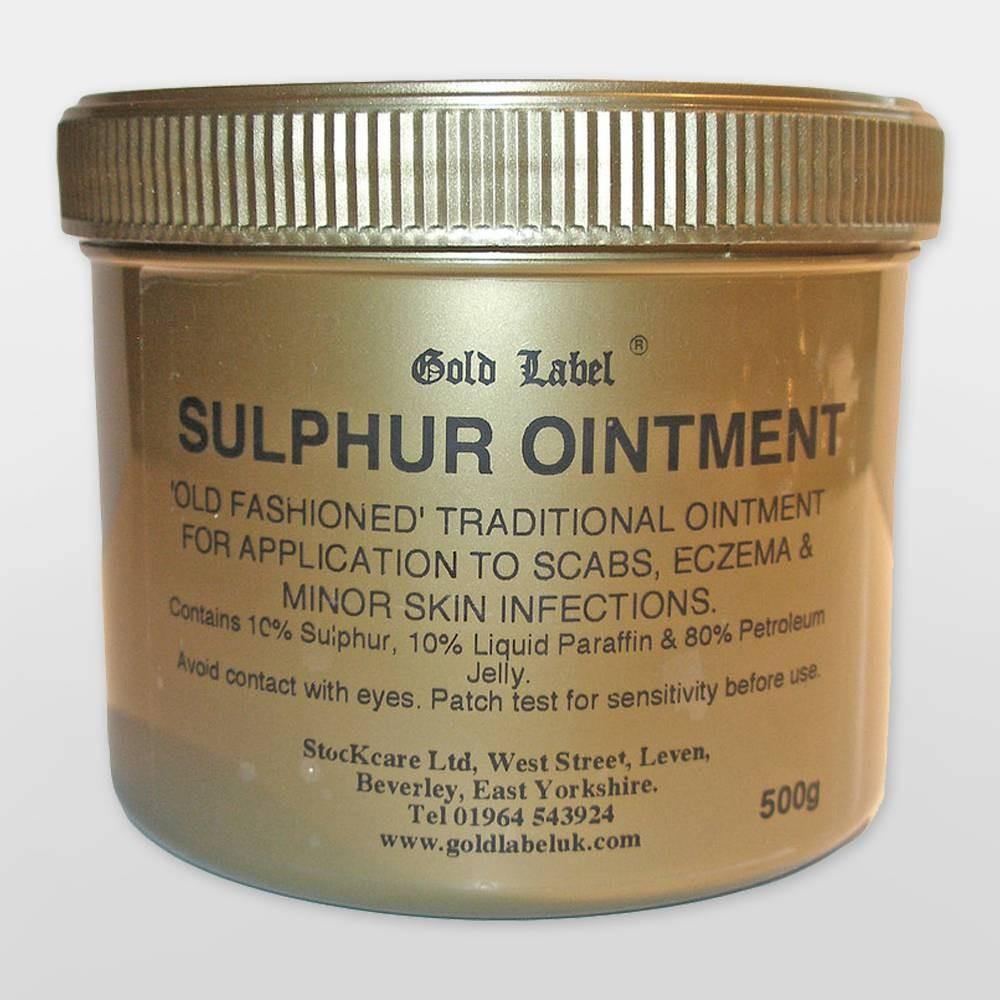 Gold Label Pommade Soufre - SHOPHORSE