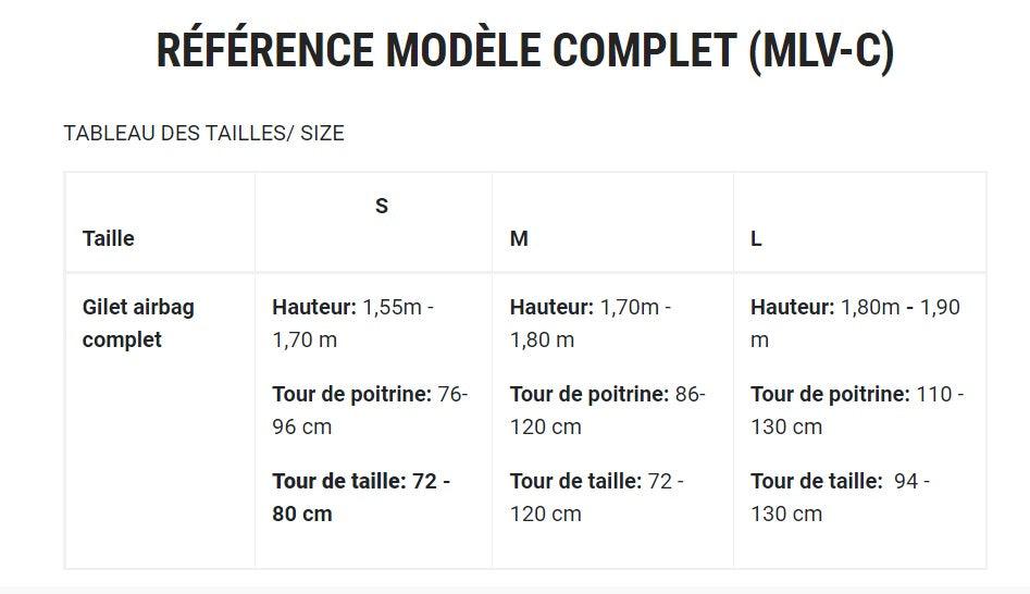 Hit-Air Gilet Airbag Complet - SHOPHORSE