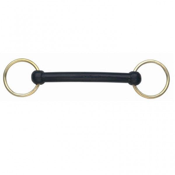 Mors Droit en Nylon Petites Anneaux - SHOP HORSE