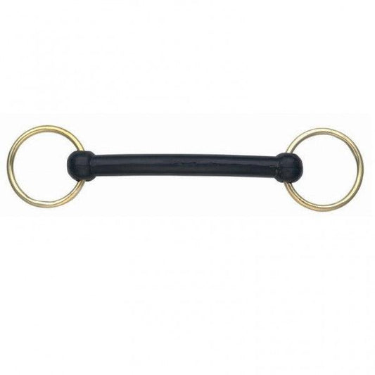 Mors Droit en Nylon Petites Anneaux - SHOP HORSE