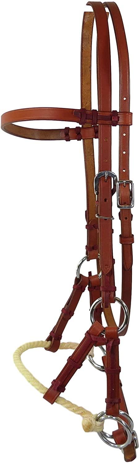 Pool's Side Pull avec Muserolle en corde - SHOPHORSE