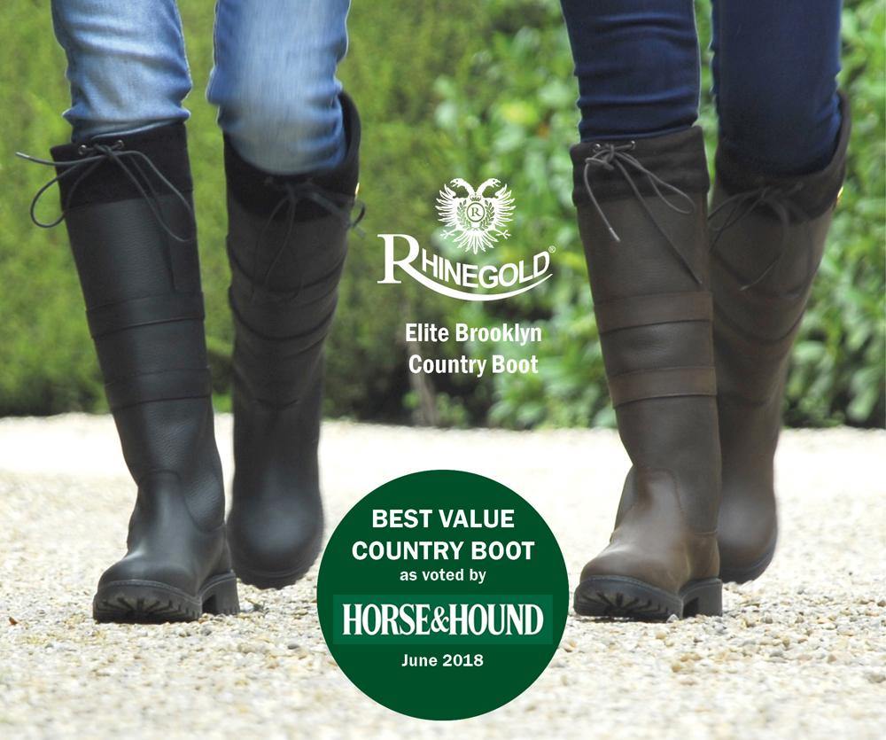 Rhinegold Bottes Brooklyn - Marron - SHOP HORSE