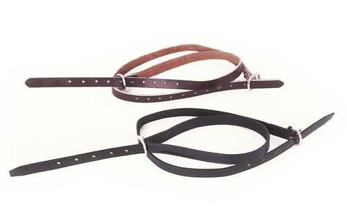 Rhinegold Lanieres d'Eperons en cuir - SHOP HORSE